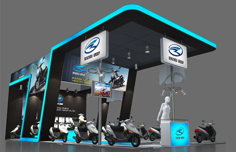 本州車業(yè) 展廳設(shè)計(jì)創(chuàng)作(圖1)